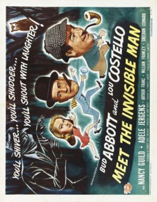 Abbott and Costello Meet the Invisible Man movie poster (1951) calendar