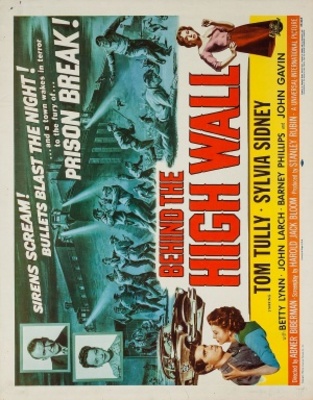 Behind the High Wall movie poster (1956) Longsleeve T-shirt