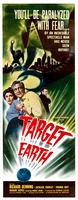 Target Earth movie poster (1954) hoodie #737644