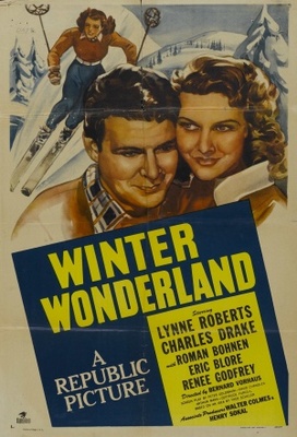 Winter Wonderland movie poster (1947) calendar