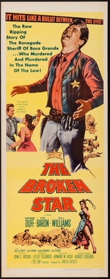 The Broken Star movie poster (1956) Mouse Pad MOV_7100e628