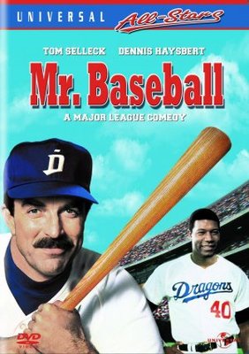 Mr. Baseball movie poster (1992) tote bag