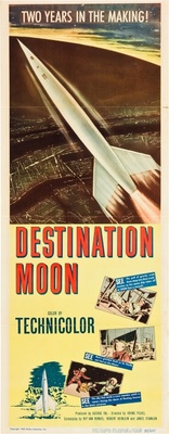 Destination Moon movie poster (1950) Longsleeve T-shirt
