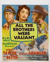 All the Brothers Were Valiant movie poster (1953) Sweatshirt #636883