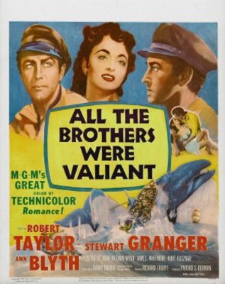 All the Brothers Were Valiant movie poster (1953) Longsleeve T-shirt
