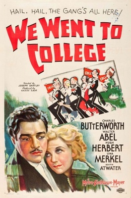 We Went to College movie poster (1936) Poster MOV_7175ee3c