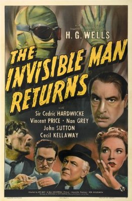 The Invisible Man Returns movie poster (1940) Poster MOV_71d8ca54