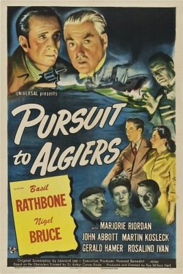 Pursuit to Algiers movie poster (1945) Poster MOV_71df967e