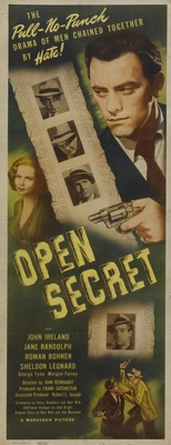 Open Secret movie poster (1948) Sweatshirt