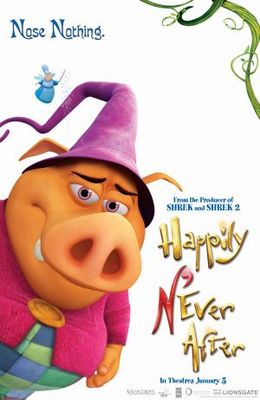 Happily N'Ever After movie poster (2007) hoodie