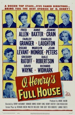O. Henry's Full House movie poster (1952) Mouse Pad MOV_721b5441