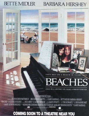 Beaches movie poster (1988) Sweatshirt