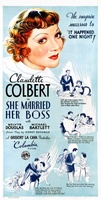 She Married Her Boss movie poster (1935) Sweatshirt #1158469