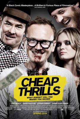 Cheap Thrills movie poster (2013) tote bag