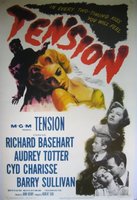 Tension movie poster (1949) t-shirt #MOV_724153ad