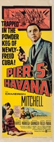 Pier 5, Havana movie poster (1959) t-shirt #MOV_72554612