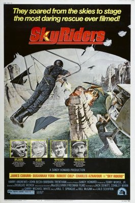 Sky Riders movie poster (1976) mouse pad