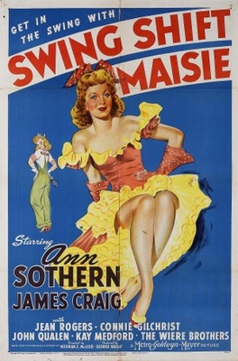 Swing Shift Maisie movie poster (1943) Longsleeve T-shirt