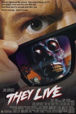 They Live movie poster (1988) tote bag