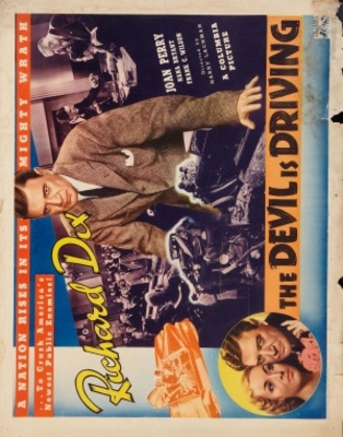 The Devil Is Driving movie poster (1937) calendar