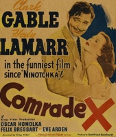 Comrade X movie poster (1940) Tank Top #730600