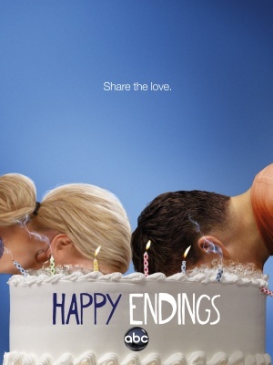Happy Endings movie poster (2010) tote bag