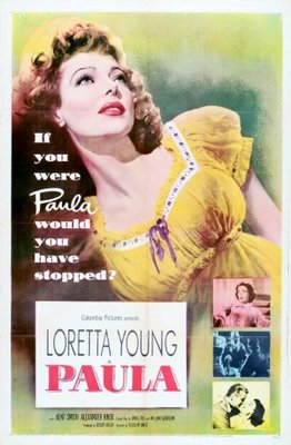 Paula movie poster (1952) poster