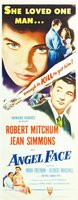 Angel Face movie poster (1952) t-shirt #MOV_7355c361