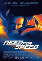 Need for Speed movie poster (2014) Mouse Pad MOV_7363e497