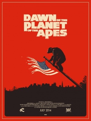 Dawn of the Planet of the Apes movie poster (2014) Poster MOV_736ca309