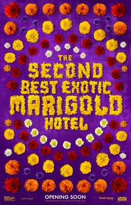 The Second Best Exotic Marigold Hotel movie poster (2015) tote bag