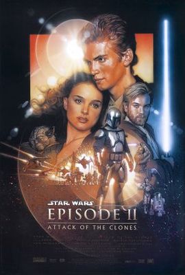 Star Wars: Episode II - Attack of the Clones movie poster (2002) calendar