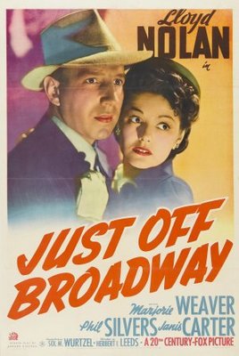 Just Off Broadway movie poster (1942) Poster MOV_73bd2592