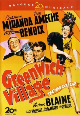 Greenwich Village movie poster (1944) tote bag