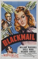 Blackmail movie poster (1947) hoodie #698456