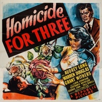 Homicide for Three movie poster (1948) Mouse Pad MOV_7444213b