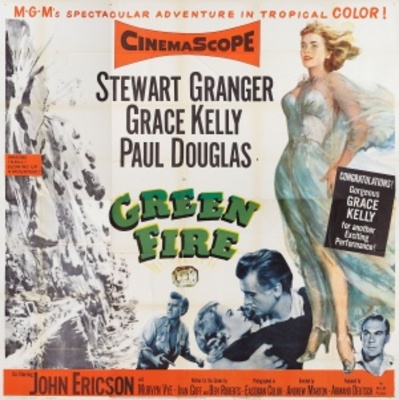Green Fire movie poster (1954) Longsleeve T-shirt