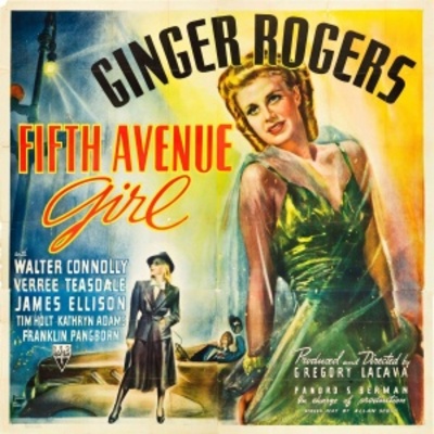 5th Ave Girl movie poster (1939) poster