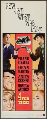 4 for Texas movie poster (1963) Sweatshirt