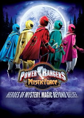 Power Rangers Mystic Force movie poster (2006) mouse pad