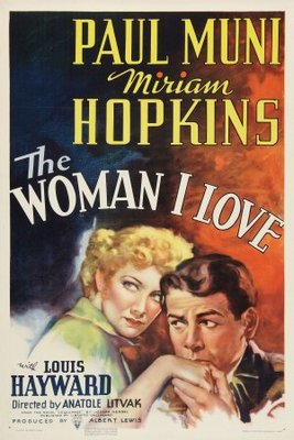 The Woman I Love movie poster (1937) Sweatshirt
