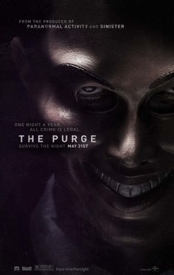 The Purge movie poster (2013) calendar