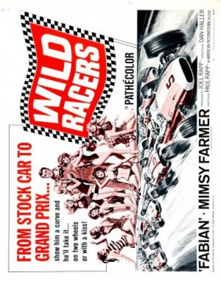 The Wild Racers movie poster (1968) poster