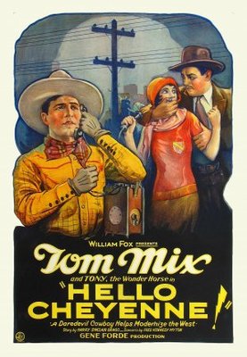 Hello Cheyenne movie poster (1928) poster