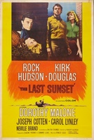 The Last Sunset movie poster (1961) Sweatshirt #723884