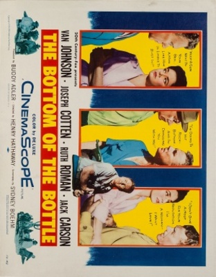 The Bottom of the Bottle movie poster (1956) poster