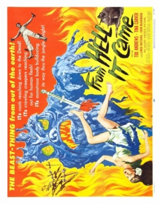 From Hell It Came movie poster (1957) poster
