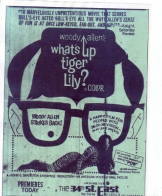 What's Up, Tiger Lily? movie poster (1966) Poster MOV_75b8a272