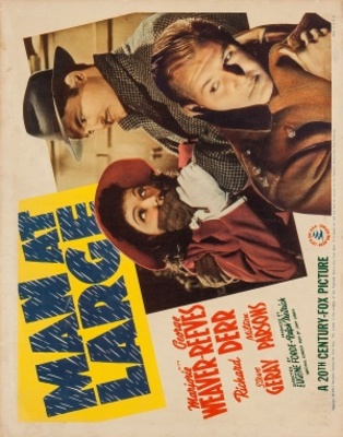 Man at Large movie poster (1941) calendar