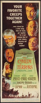 The Comedy of Terrors movie poster (1964) poster